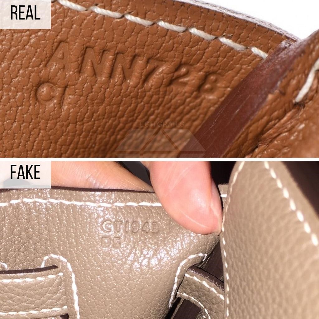 How To Spot Fake Hermes Birkin Bags - Real Vs Fake Hermes Birkin