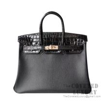Hermes Birkin 25 Handbag CC81 Gris Tourterelle Togo SHW