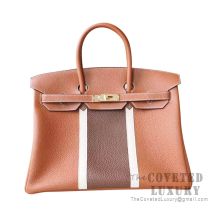 Hermes Lindy 30 Bag CC17 Ficelle Swift And Canvas SHW