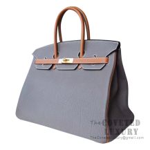Hermes Birkin 30 Bag CC37 Gold Grizzly And Swift GHW