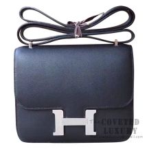 Hermes Mini Constance 18 Bag S2 Trench And 1H Toffee Epsom With Rose Gold  Hardware
