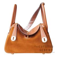 Replica Hermes Lindy 30cm Bag In Gris Tourterelle Clemence Leather GHW