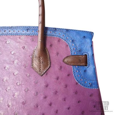 Hermes Birkin 35 Iris Purple Bag – Sourcery