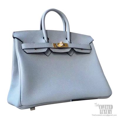 Hermès, a Bleu Electrique Togo leather 'Birkin 25' handbag, 2018. -  Bukowskis