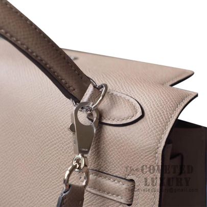Replica Hermes Birkin 30 Retourne Handmade Bag In Gris Asphalt