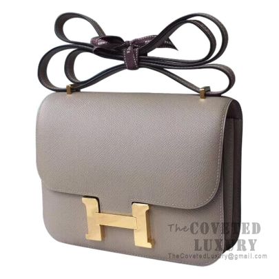 Hermes Constance Mini 18 Trench Sable Verso Epsom Handbag - MAISON de LUXE