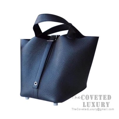 Hermès Picotin Lock 18 Bag Noir Clemence